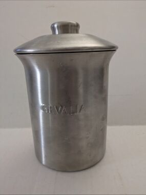 Gevalia Stainless Steel Coffee Canister - Silver